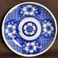 桜図印判小皿　/1723
