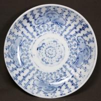 松図印判小皿　/2154