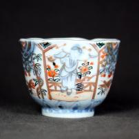 唐子図染付小向付　/314