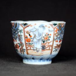 唐子図染付小向付　/314