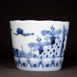 古伊万里染付蕎麦猪口　/316