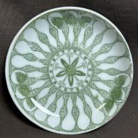 瓢箪尽くし図印判小皿　/1876