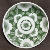 桜図印判小皿　/1877
