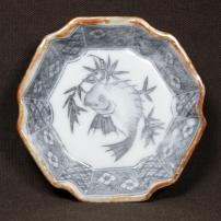 鯛図印判豆皿　/476