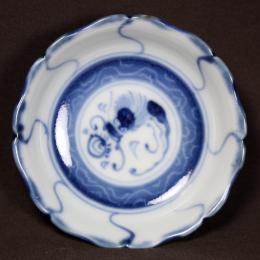 龍図染付豆皿　/482