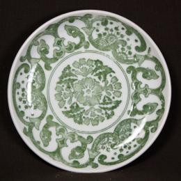 花図印判小皿　/2160