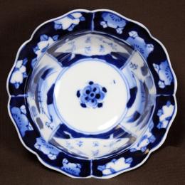 花図染付小鉢　/349