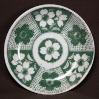 桜図印判小皿　/2193