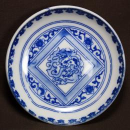 龍図印判小皿　/2195