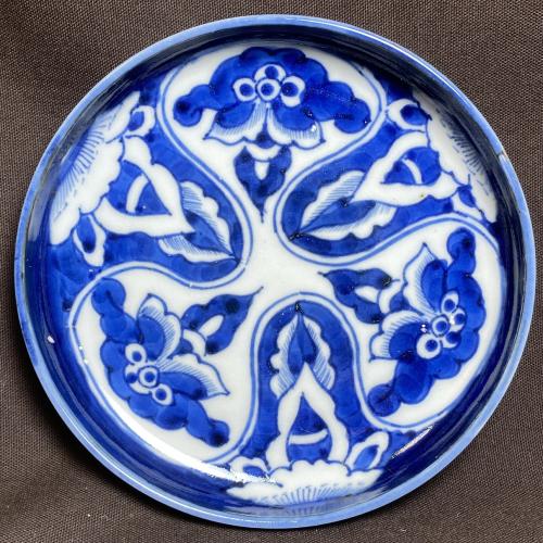 小皿 古伊万里 染付 花文 | (有)新原美術