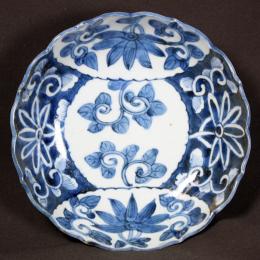 古伊万里染付なます皿　/739