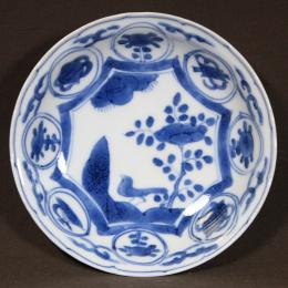 鳥図染付小皿　/2235