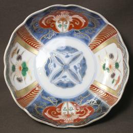 古伊万里花図染付なます皿　/747
