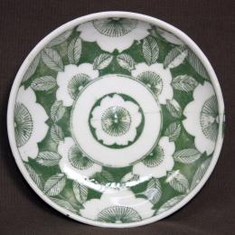 桜図印判小皿　/2131