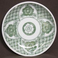 牡丹図印判小皿　/2133