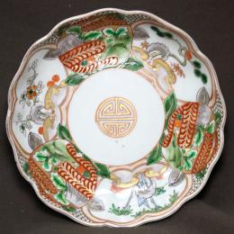 松竹梅図染付なます皿　/752