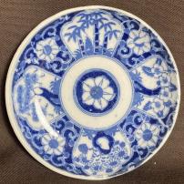 松竹梅図印判小皿　/1503
